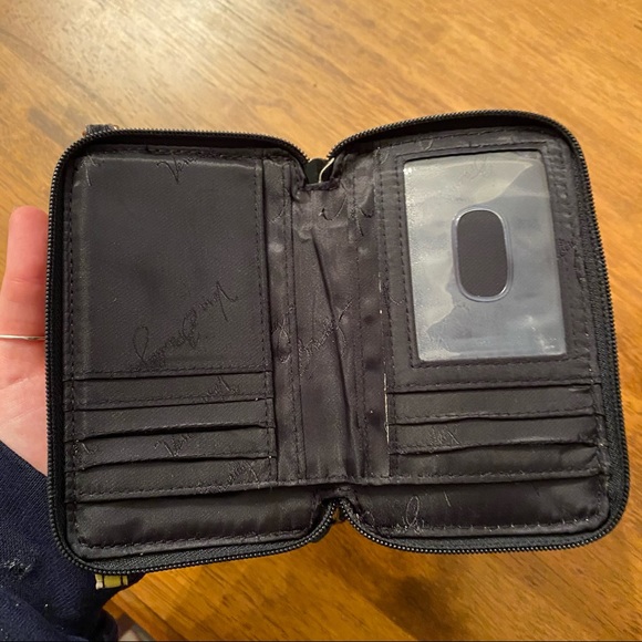 Vera Bradley Cocoa moss double zipper wallet - Picture 16 of 16